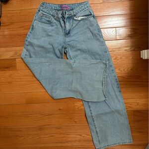 Edikted light Blue Denim Jeans